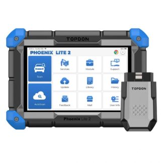 Topdon Phoenix Lite 2 – 8-инчов диагностичен таблет с Bluetooth VCI