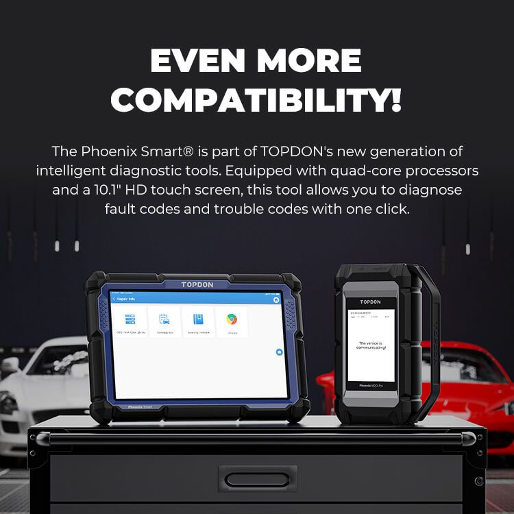 Topdon Phoenix Smart – таблет и VCI модул MDCI Pro